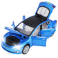 SASBSC Toy Cars Model S Die Cast Metal Model Cars with Door Open Light and Sound Pull Back Car Toys for Boys and Girls 3-12 Year