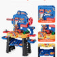 VEVOR Kids Workbench, 181 pcs, Kids Tool Bench with Realistic Tools and Electric Drill, Pretend Play Construction Workbench Toys