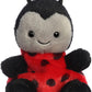 Aurora Palm Pals Set Of Two - Queeny Bee And Spots Ladybug