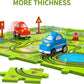 Temi 48 Pieces Puzzle Race Tracks Car Set Toys For Kids Ages 3-5 - Toddler Toys Gifts For 3 4 5 Year Old Boys, Puzzle Tracks Car Toys For Boys Ages 3-5 4-6, 3 4 5 6 Year Old Boys Birthday Gifts