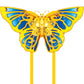 Mint'S Colorful Life Golden Mechanical Butterfly Kite For Kids & Adults Easy To Fly, Large Single Line Kites For The Beach With 300 Ft String Kite Handle