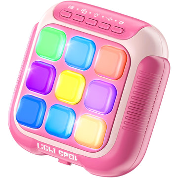 Hydrathy Tic Tac Toe Electronic Handheld Puzzle Game Console Fidget Toys W/ 7 Game Modes, Portable Fast And Fun Car Travel Press
