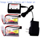 Blomiky 2 Pack 11.1V 1500mAh 35C Lipo Battery with Deans T Plug for RC Airplane, RC Helicopter, RC Car Truck, RC Boat and Quadco