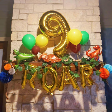 Gold 9 Balloon Number 40 Inch, Number 9 19 29 39 1989 Birthday Balloons Large Foil Mylar Decorations For Birthday Party, Engagem