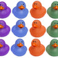 Cool Rubber Ducks (2') Standard Size. (12 Pack) Cute Duck Bath Tub Pool Toys. (Color Changing Rubber Ducks)