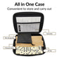 Midolite Dominos Set For Adults With 4 Wooden Racks, Double 6 Dominoes Game Set With 28 Colored Domino Tiles Double Six Dominos