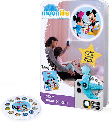 Moonlite Storybook Reels For Flashlight Projector, Kids Toddler | Mickey & Friends A Perfect Picnic | Single Reel Pack Story For