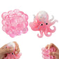 2Pcs Taba Squishy, Squishy, Butter Squishy, Squishy Toy for Focus Improvement, Two Piece Set with Pink and Squid Design, Sensory