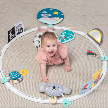 Taf Toys All Around Me Activity Hoop | Developmental Hoop, Prefect For Newborns And Up, With 24 Developmental Activities. Designed To Promote Baby’S Senses, Motor Skills And Cognitive Development