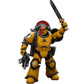 JOYTOY Warhammer 40 000 1/18 Action Figure Imperial Fists Legion MkIII Tactical Squad Sergeant with Power decorative replica blade Collection Model Christmas Birthday Gifts