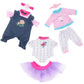 3 Sets Baby Doll Clothes For 14-18 Inch Dolls, 16 Inch Baby Doll Clothes Dresses And Accessories Outfits For New Born 15 Inch Ba