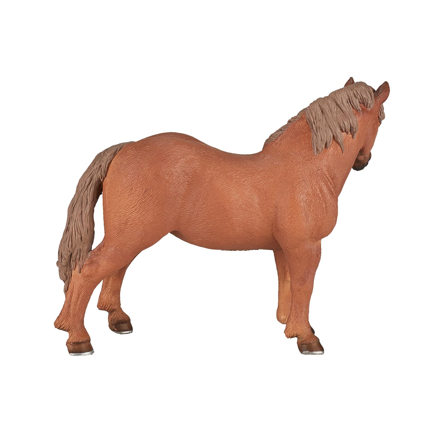 Mojo Suffolk Punch Mare Realistic Horse Toy Replica Hand Painted Figurine