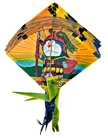 RUHANI Plastic Cartoon Character Kites, Multicolor, (Pack of 20)