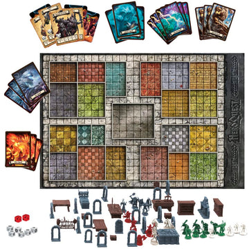 Hasbro Gaming Avalon Hill Heroquest Game System, Fantasy Miniature Dungeon Crawler Tabletop Adventure Game, Ages 14 And Up 2-5 Players