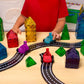 Magna-Tiles Dashers 6-Piece Magnetic Construction Set, The Original Magnetic Building Brand, Small