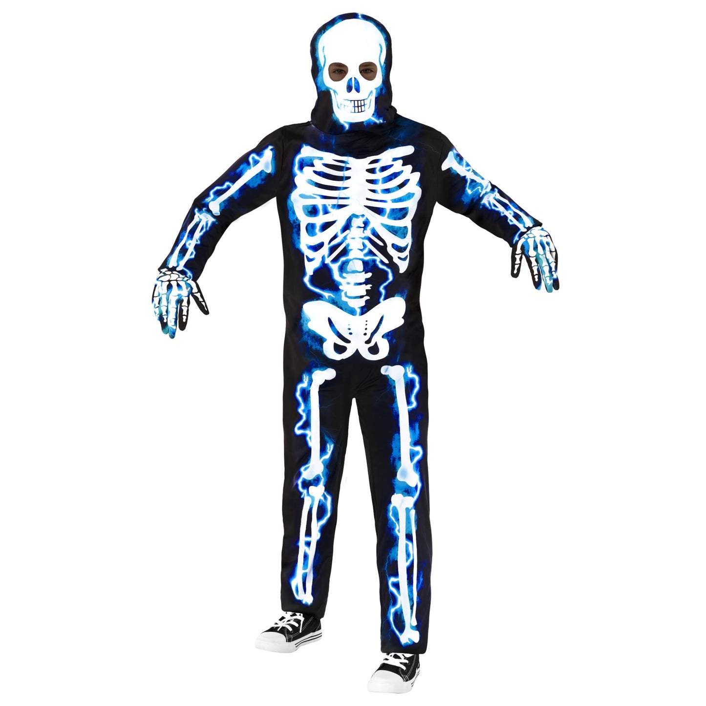 Morph Skeleton Costume Kids Skeleton Costume Boys Skeleton Costume For Kids Boys Skeleton Halloween Costume For Kids Skeleton Kid Costume Skeleton Halloween Costumes For Boys L