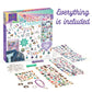 Craft-tastic - Puffy Charming Charms - Designs Pins, Necklaces, and Bracelets - Fun Creative Craft Kit for Ages 8+