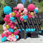 Kalor Hot Pink Balloons,100 Pcs 5 Inch Mini Matte Latex Balloons For Balloon Garland Arch, Birthday Decoration, Wedding Party, Baby Shower Decorations