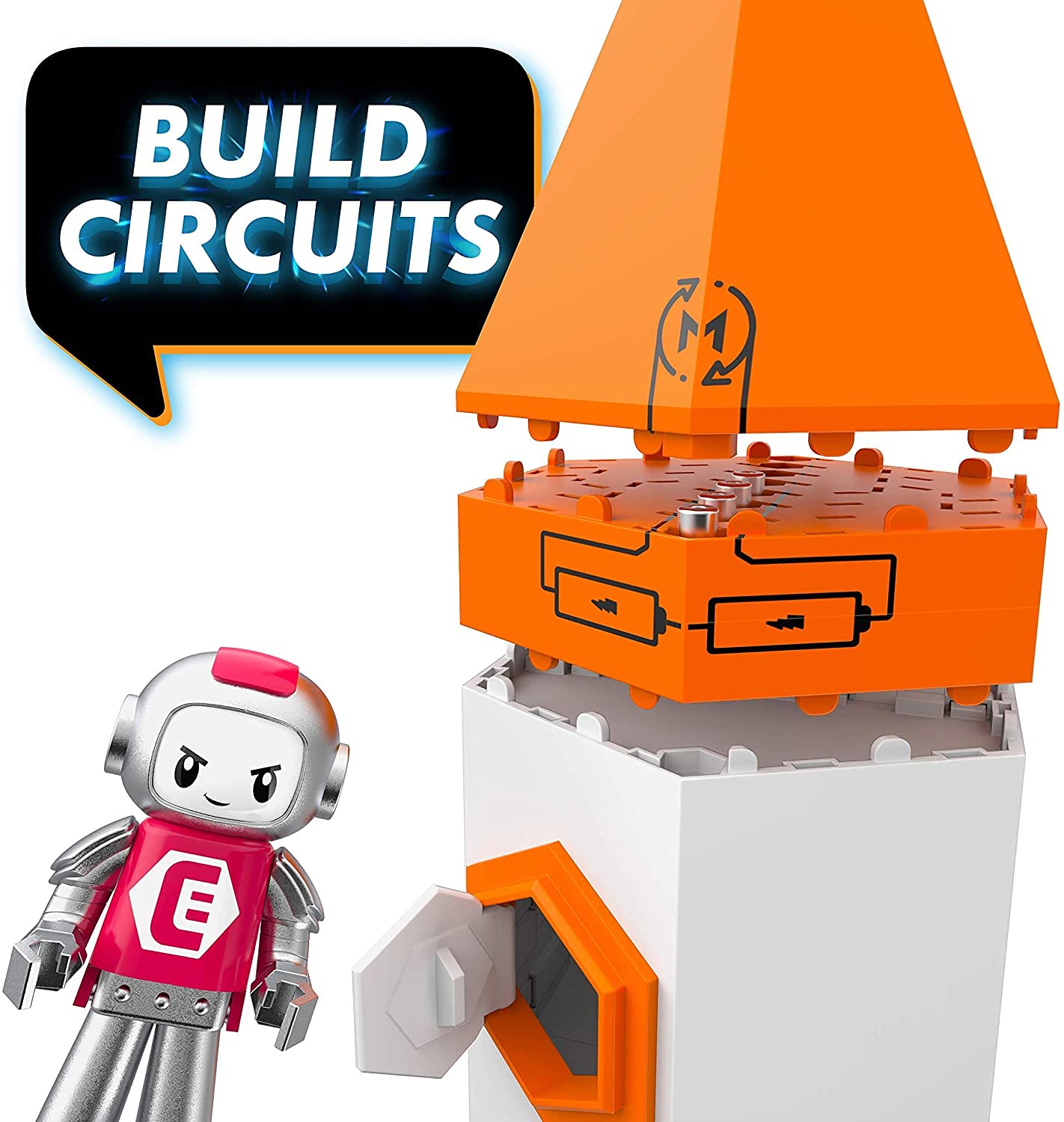 Educational Insights Circuit Explorer Deluxe Base Station, Building Set & Beginner Circuit Building, Stem Toy, Perfect For Kids Ages 6+