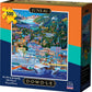 D·O·W·D·L·E Jigsaw Puzzle - Juneau - 500 Pieces - Blue Chip Board, Cardboard