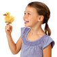 Folkmanis Mini Duckling Finger Puppet Plush, Yellow, 8'