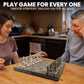 Blessings Decor Collectible Premium Metal Brass Chess Board Game Set Brass Chess Pieces Men With Free Complimentary Box