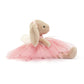 Jellycat Lottie Bunny Fairy Plush Toy - 10.5" Rabbit Stuffed Animal in Fairy Color - Classic Children's Gift