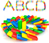 Aexoniz Plastic Interlocking Blocks Toys For Kids  Building Blocks For Toddlers Building Blocks Educational Toys Set (100 Pcs P