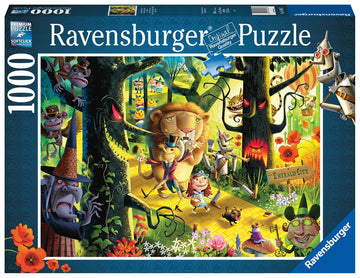 Ravensburger Lions  Tigers & Bears  Oh My! | 1000 Piece Jigsaw Puzzle for mature-themeds | Unique Softclick Technology | Vibrant and Glare-Free Imagery | Crafted with Sustainability in Mind