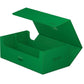 Ultimate Guard Arkhive 800+, Deck Case For 800 Double-Sleeved Tcg Cards, Green, Compatible With Boulders, Magnetic Closure & Microfiber Inner Lining
