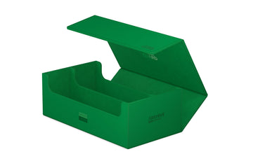 Ultimate Guard Arkhive 800+, Deck Case For 800 Double-Sleeved Tcg Cards, Green, Compatible With Boulders, Magnetic Closure & Microfiber Inner Lining