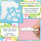 Hygloss Products 8 Blank Person-Shaped Puzzles With Envelopes – 8.5 X 10.5 Inches – Ideal For All-About-Me Activities – Write, Draw, And Decorate – 26 Pieces Each