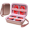 Ltgem Travel Cards Hard Case,Ptcg Trading Cards,Can Accommodate 300+Game Cards,Compatible Classic Game Cards Such As Pokemon/Ski