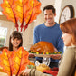 Hadckja Red Leaf Balloons Thanksgiving Balloons Red Leaf Balloons For Fall Harvest Thanksgiving-Themed Party Birthday Party Supp