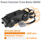 Habow Technic Power-Functions Train-Motor-Set 88002 (2Pieces) Compatible With Lego-Motor Moc Technic-Parts