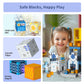 VNLINA Magnetic Blocks Magnet Toys for Kids - 154Pcs Magnetic Building Blocks Cubes  STEM Montessori Sensory Toys for Boys Girls Age 3 4 5 6 7 8 9 10 Birthday Gifts