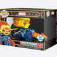 Funko Pop! Marvel – Ghost Rider Deluxe Rides (Black Light) Vinyl Figure – Funko Exclusive