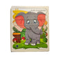Metclap Elephant 7 Stick Puzzle For Kids  Wooden Animal Jigsaw Puzzle Toy For 36 Year Old Boys & Girls | Brain Booster Early L