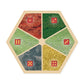 Tabletop Monthly Amalgam Multi-Resource Replacement Hex Scenario compatible with Catan's Settlers of Catan, Seafarers, Cities an