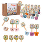 Montessori ABC Learning Toys for Kids, Wooden Matching Games for Kids 35