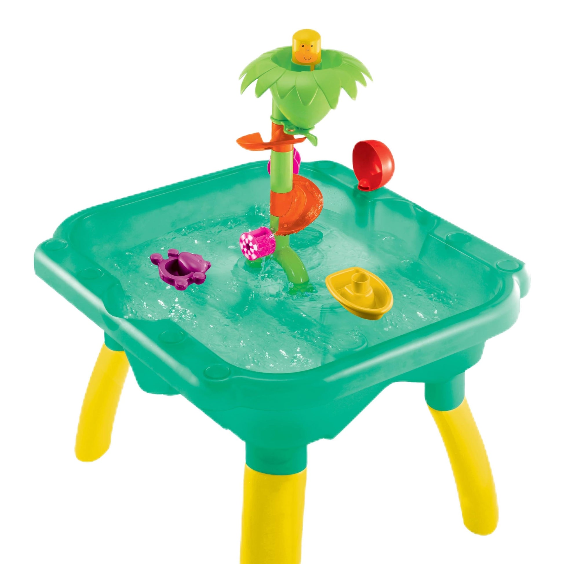 Funskool Kid Giggles Splash N Fun Water Play Table, 10 Accessories For Water Fun Play, Ideal For Pre-Schoolers, Multi-Colour.