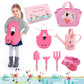 Altdorff Kids Gardening Set, Garden Tools Kit For Kids Include Shovel, Rake, Fork, Kids Apron, Tote Bag, Garden Gloves And Watering Can, Garden Toys Gifts For Girls