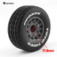 Chanmoo 1/10 RC Short Course Truck Tires And Wheels With 12mm 14mm 17mm Hex 113mm 1/8 Rubber Tyres For 1/8 or 1/10 Scale On Road