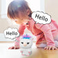 YH YUHUNG Talking Unicorn Plush - Repeat What You Say, Clear Voice Recording Toy