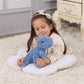 Apricot Lamb Toys Plush Dinosaur Stuffed Animal Soft Cuddly Perfect For Girls Boys (Navy Blue Dinosaur, 10 Inches)