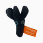GIANTmicrobes Biohazards Gift Box - Plush Bacteria & Virus Toys, 4in Multicolor, GMUS-BX-0108, Fun Medical Gag Gifts for Doctors