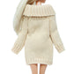 Bjdbus Winter Turtleneck Sweater Clothes For 11.5 Inch Girl Doll Accessories (Light Apricot)