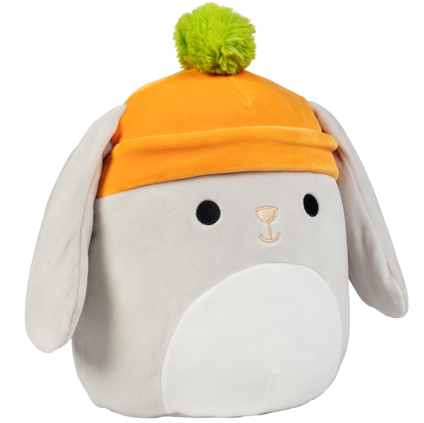 Squishmallows Original 10-Inch Valentina The Grey Easter Bunny - Official Jazwares Plush - Collectible Soft & Squishy Bunny Stuffed Animal Toy - Add To Your Squad - Gift For Kids, Girls & Boys
