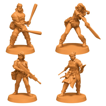 Cmon Zombicide 2Nd Edition Chronicles Survivor Set - Expand Your Survivor Roster With 12 Unique, Highly-Detailed Miniatures! Coo