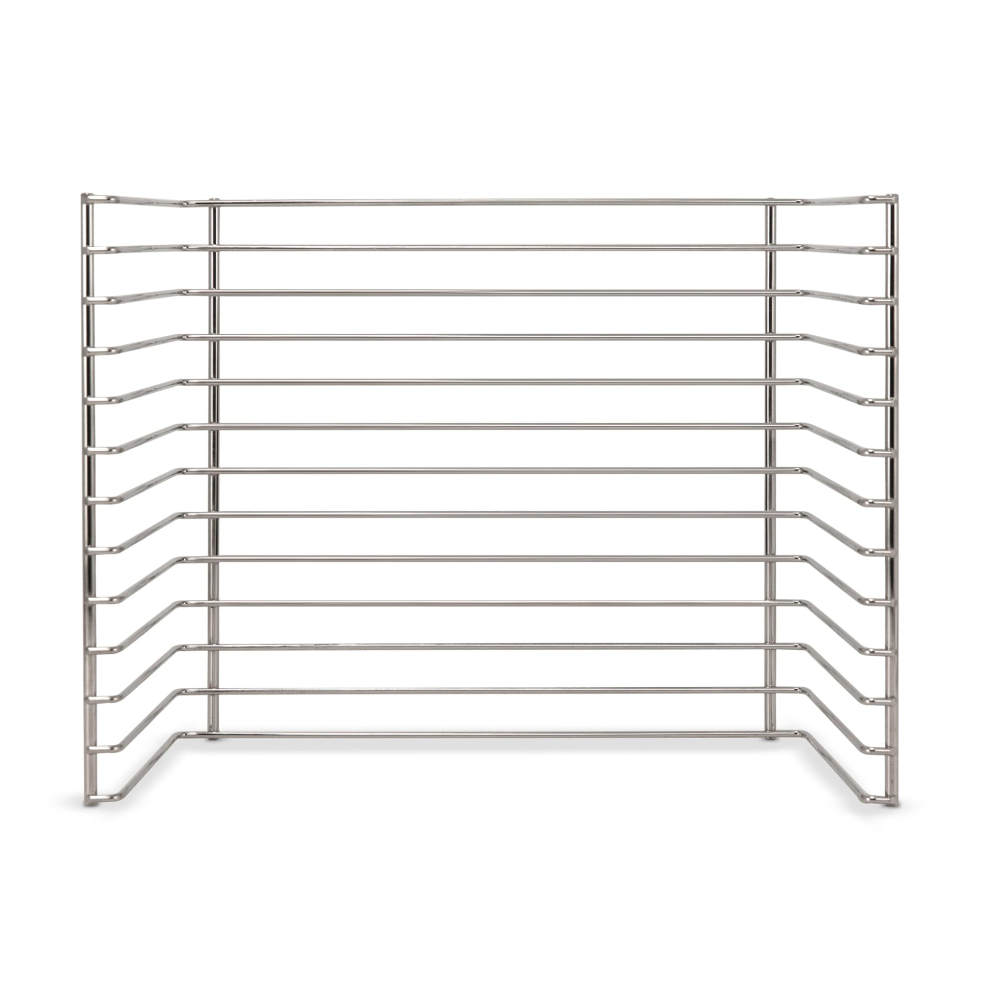 Melissa & Doug Puzzle Storage Rack - Wire Rack Holds 12 Puzzles